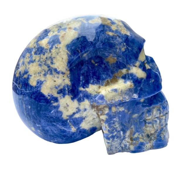 Sunset sodalite skull