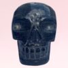 Large Black Tourmaline Skull