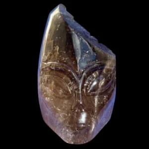Elestial Smoky Quartz Alien Traveller Skull
