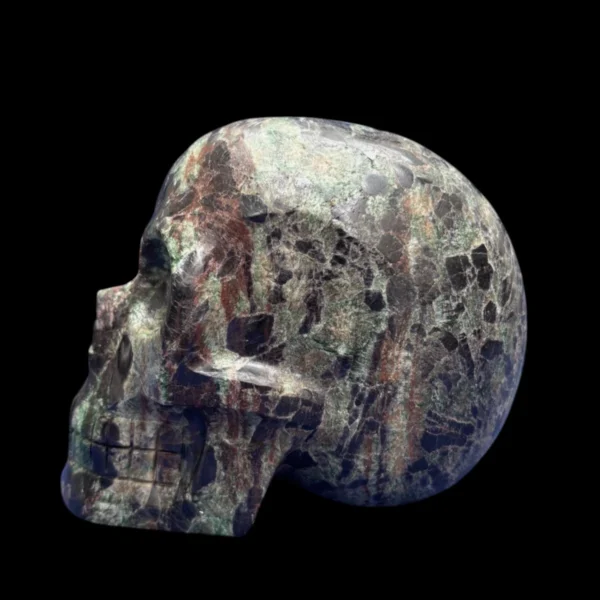 Rare Fuchsite Crystal Skull | RESERVED