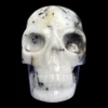 Life-Size Tourmaline Quartz Skull by Walmere