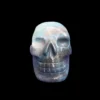 Blue Trolleite Crystal Skull – Hand-Carved – Hand-Carved