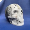 Life-Size Tourmaline Quartz Skull by Walmere