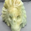 IMG_6774-poster Green Aquamarine Shaman Skull